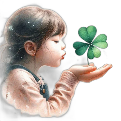 photorealistic, oil painting, green, girl transparent PNG cut-out