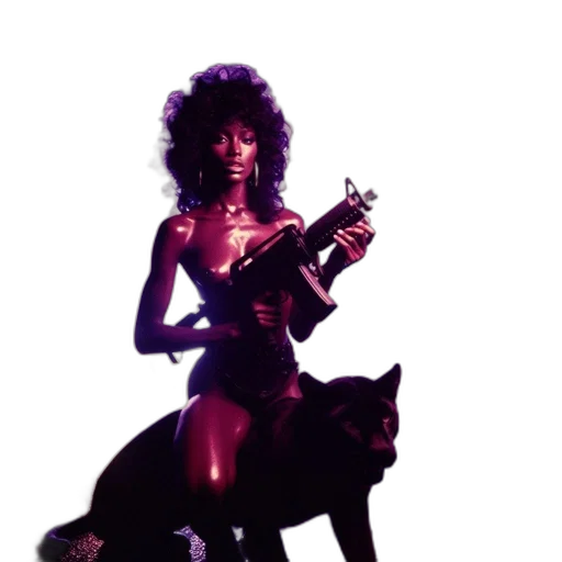 concept art, night, woman, big transparent PNG cut-out