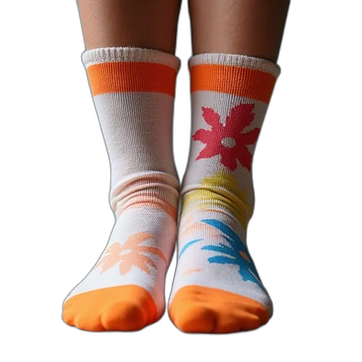 shoes, pair, socks, say transparent PNG cut-out