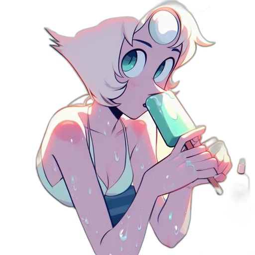 staff, bottle, robot, creature transparent PNG cut-out