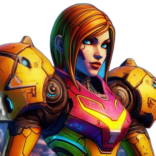 robot, face, concept art, comic book art transparent PNG cut-out