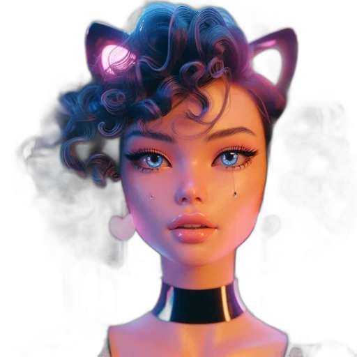 face, mask, dress, robot transparent PNG cut-out
