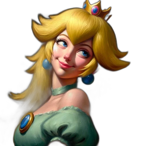 crown, staff, dress, face transparent PNG cut-out