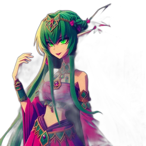 dragon, dress, weapon, mask transparent PNG cut-out