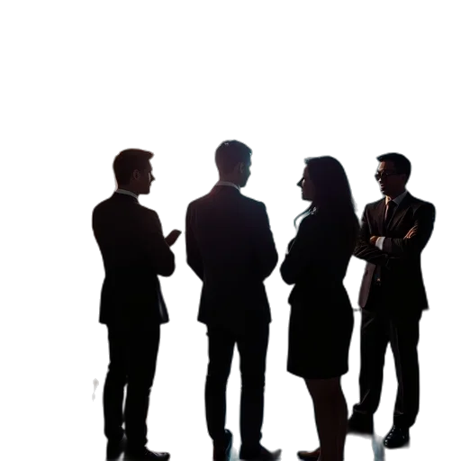 staff, jacket, interview, finance transparent PNG cut-out