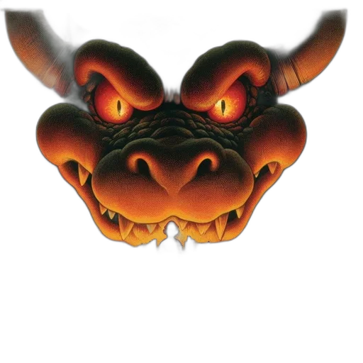 dragon, mask, face, creature transparent PNG cut-out