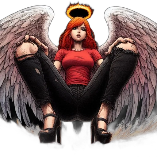 comic book art, concept art, fantasy art, pixel art transparent PNG cut-out