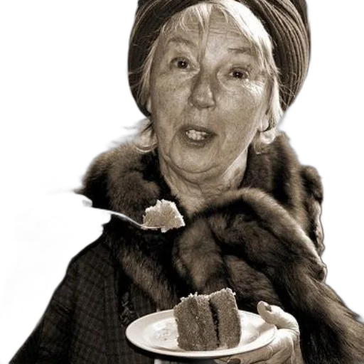 food, face, hat, staff transparent PNG cut-out