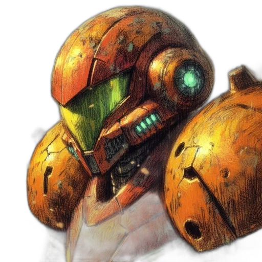 robot, mask, face, weapon transparent PNG cut-out