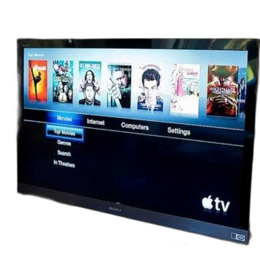 apple, displaying, top, movies transparent PNG cut-out