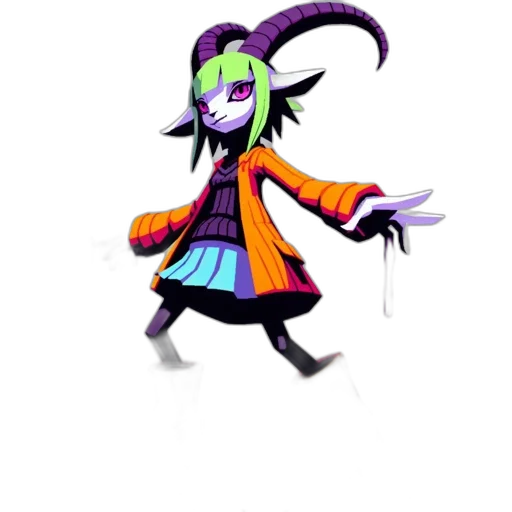 staff, jacket, creature, mask transparent PNG cut-out