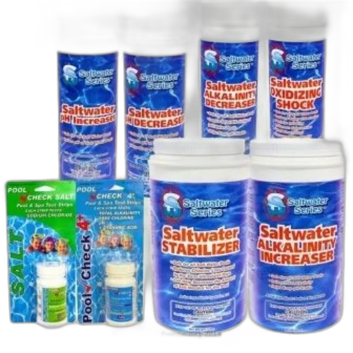 collection, pool, maintenance, products transparent PNG cut-out