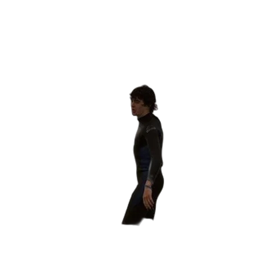 jacket, dress, staff, robot transparent PNG cut-out