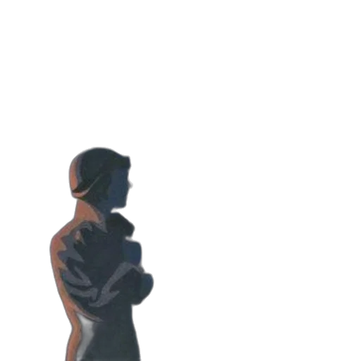 dress, robot, jacket, staff transparent PNG cut-out