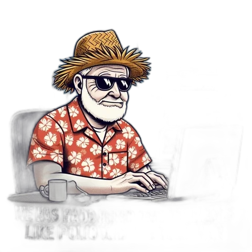 hat, staff, jacket, face transparent PNG cut-out