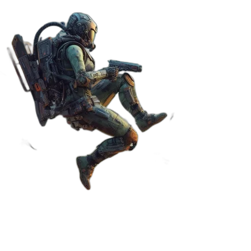 robot, weapon, creature, furniture transparent PNG cut-out