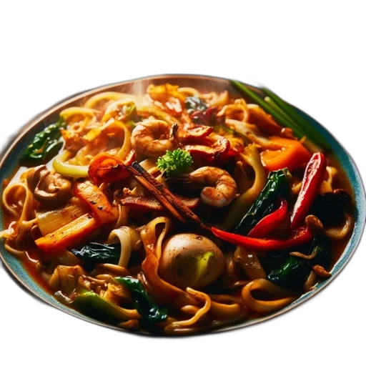 food, photorealistic, 3d render, enticing transparent PNG cut-out