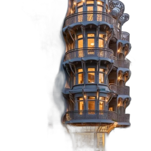 building, dress, weapon, robot transparent PNG cut-out
