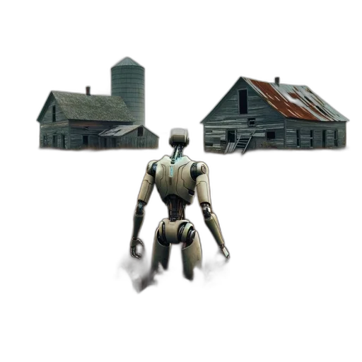 robot, weapon, building, creature transparent PNG cut-out