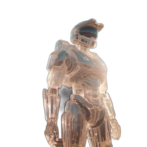 robot, creature, weapon, face transparent PNG cut-out