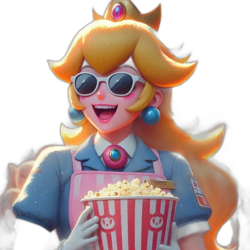 crown, staff, food, face transparent PNG cut-out