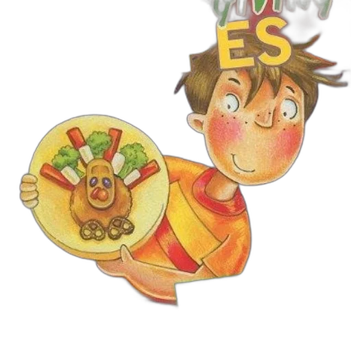 food, concept art, watercolor, cartoon transparent PNG cut-out