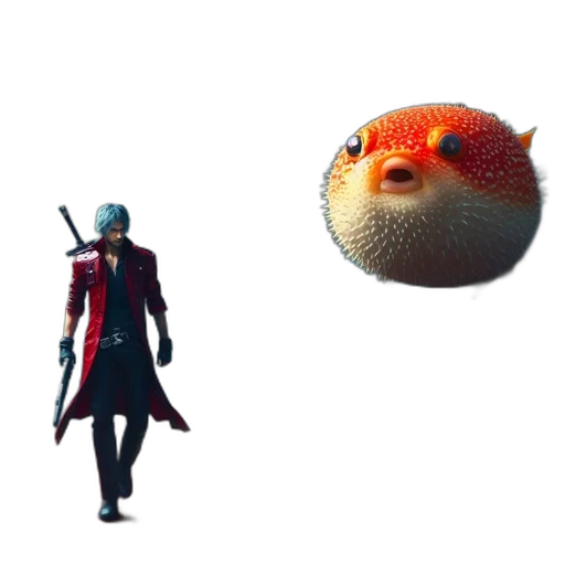 creature, animal, weapon, hat transparent PNG cut-out