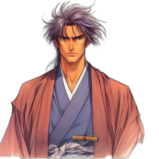 staff, vaporwave, anime, pixel art transparent PNG cut-out