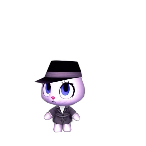 hat, staff, animal, creature transparent PNG cut-out