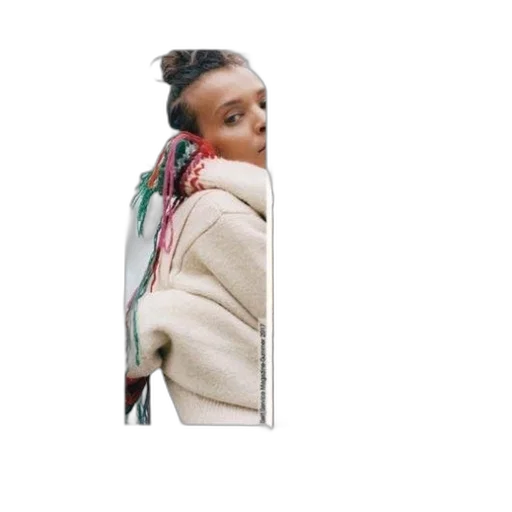 jacket, face, staff, umbrella transparent PNG cut-out