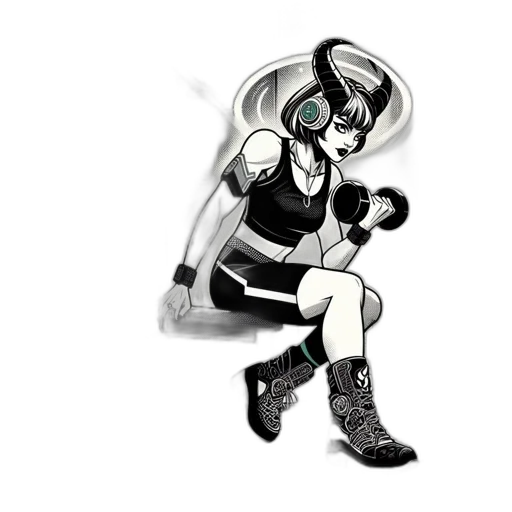 robot, mask, creature, weapon transparent PNG cut-out