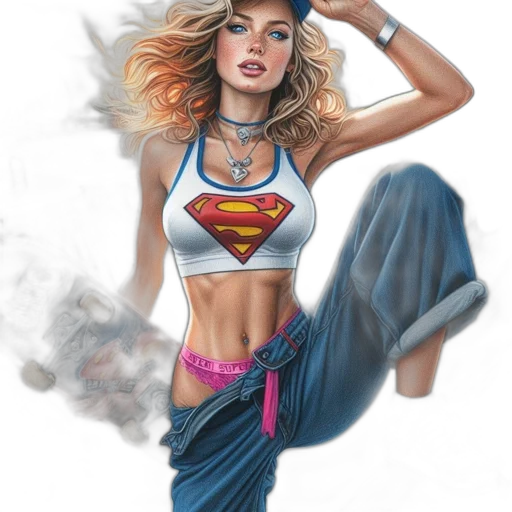 comic book art, concept art, fantasy art, photorealistic transparent PNG cut-out
