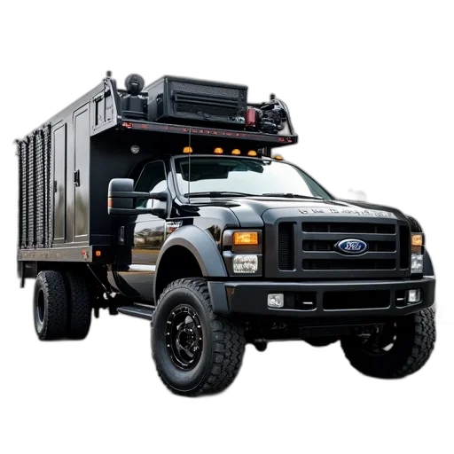 2008, ford, f550, large transparent PNG cut-out