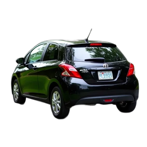 car, 3d render, photorealistic, black transparent PNG cut-out