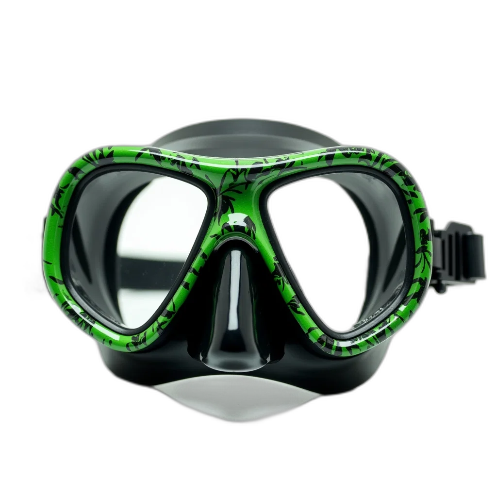 mask, jewelry, 3d render, cyberpunk transparent PNG cut-out