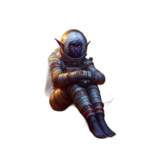 staff, creature, sword, robot transparent PNG cut-out