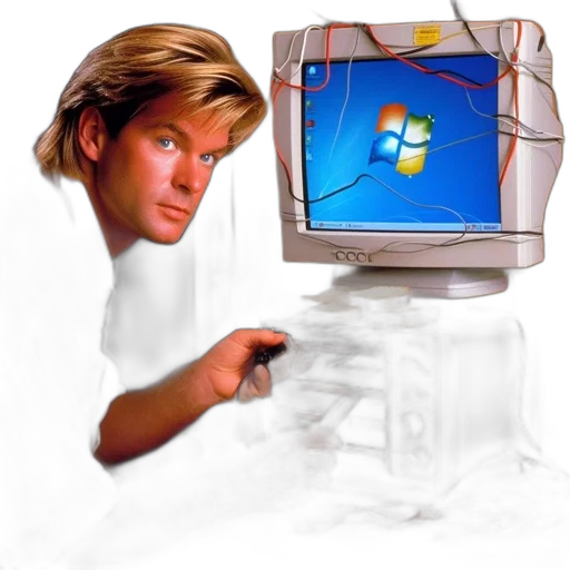 robot, weapon, face, staff transparent PNG cut-out