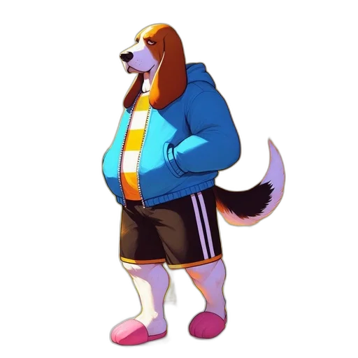 jacket, staff, animal, creature transparent PNG cut-out