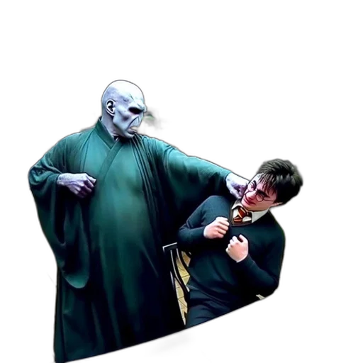 staff, mask, creature, jacket transparent PNG cut-out