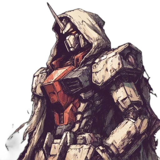 robot, weapon, concept art, fantasy art transparent PNG cut-out