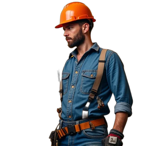 staff, hat, concept art, photorealistic transparent PNG cut-out
