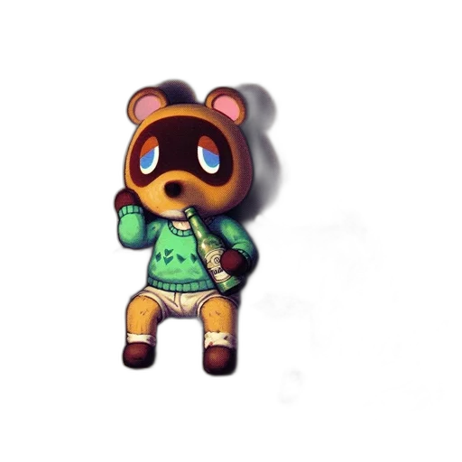 mask, animal, creature, staff transparent PNG cut-out