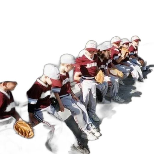 concept art, 3d render, group, young transparent PNG cut-out