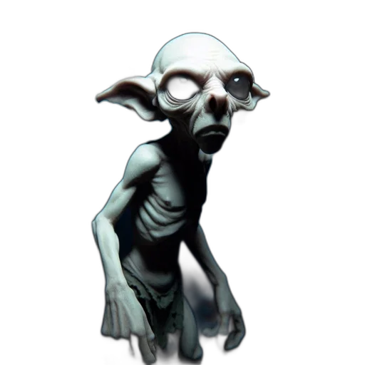 creature, staff, mask, face transparent PNG cut-out