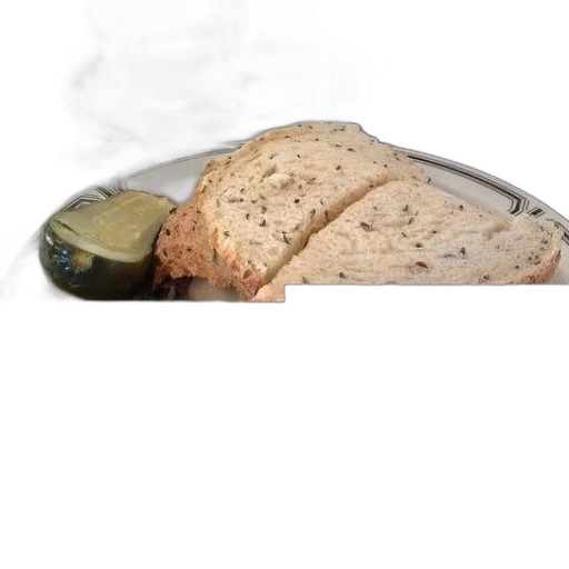food, hat, shoes, weapon transparent PNG cut-out