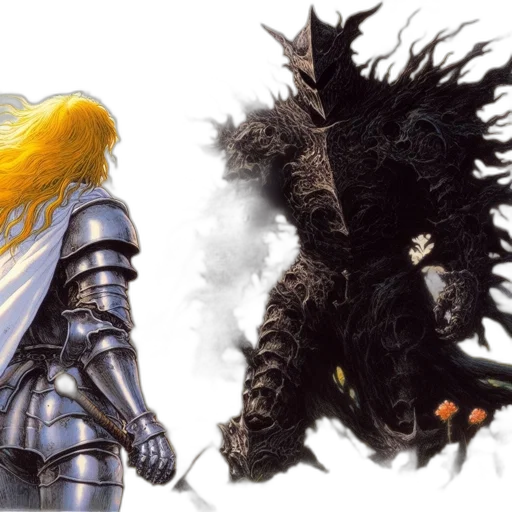 dragon, hair, concept art, fantasy art transparent PNG cut-out