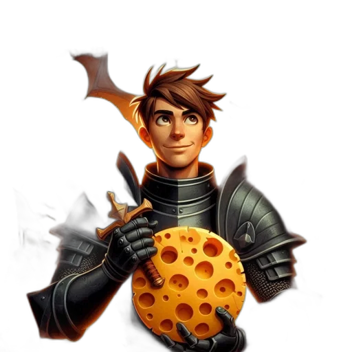 weapon, food, staff, fantasy art transparent PNG cut-out