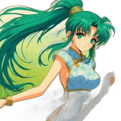 dress, dragon, staff, sword transparent PNG cut-out