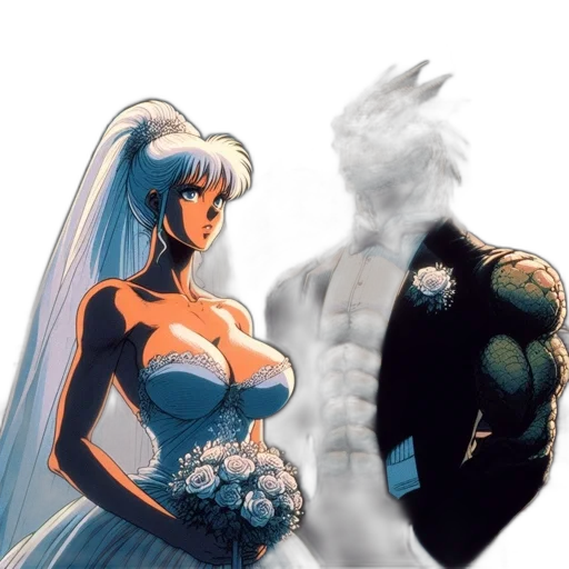 dress, robot, weapon, concept art transparent PNG cut-out