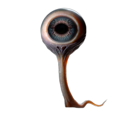 staff, mask, hair, creature transparent PNG cut-out